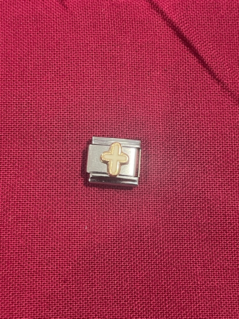 Vintage Cross Italian Charm by Daria